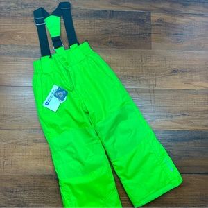2T Lime Green boys Snow pants